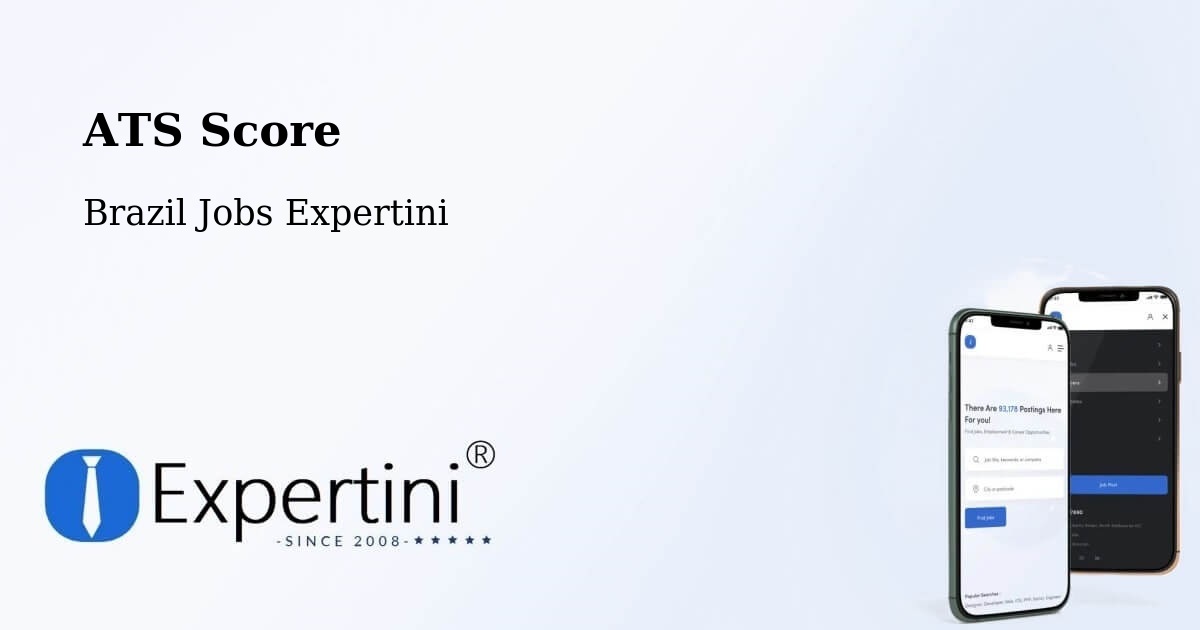 Resume ATS Score & Job Description Match Tool – Mesópolis - Brazil Jobs Expertini